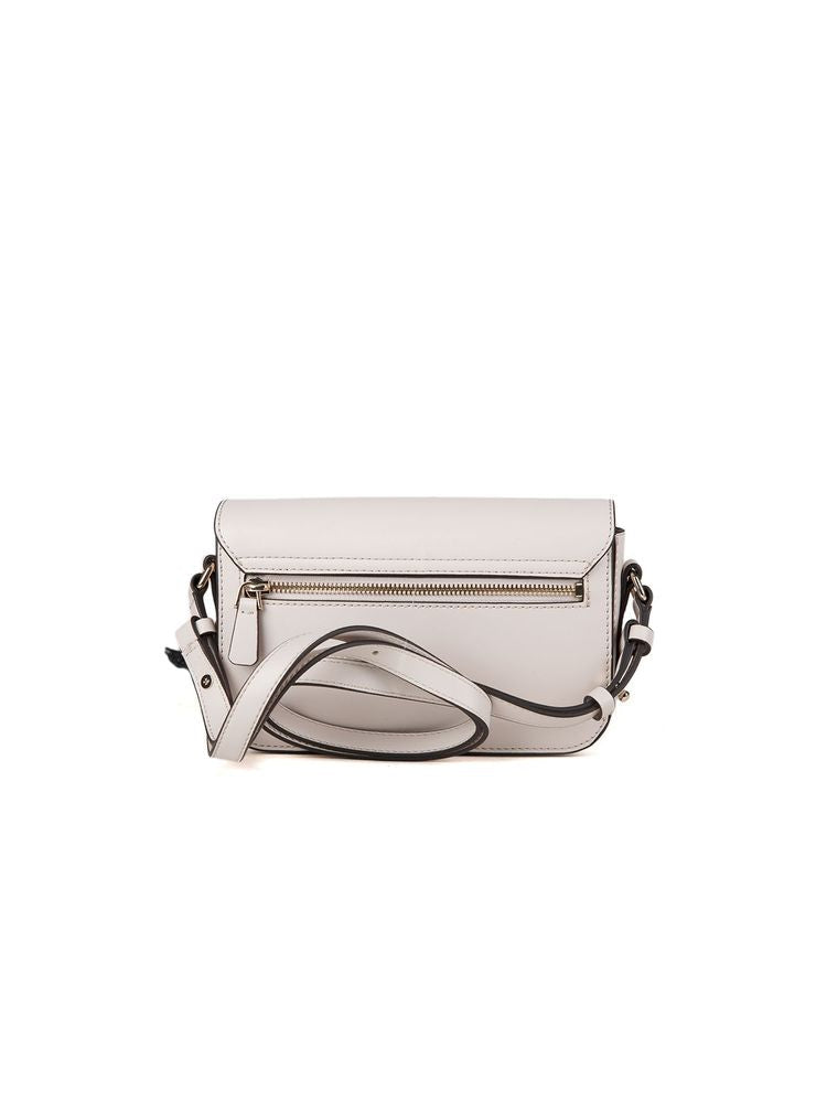 Guess Janie Crossbody Bag — Beige Polyurethane