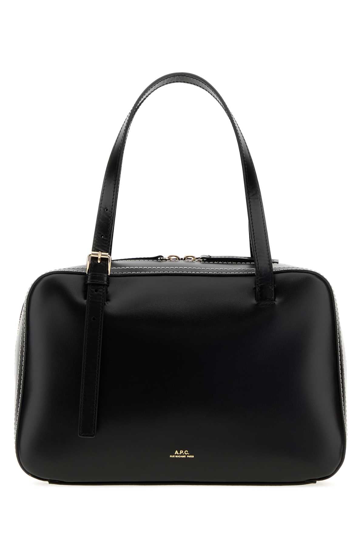 A.p.c. Virginie Shoulder Bag — Black
