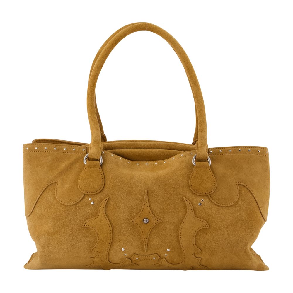 Osoi Shell Brot Tote Bag — Brown Cowhide