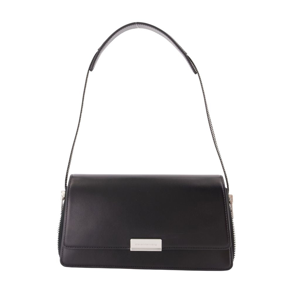 Alexander Wang Shoulder Bag — Black Cowhide