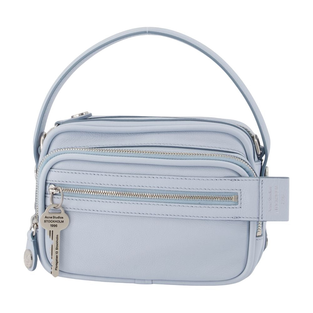 Acne Studios Stockholm Shoulder Bag — Blue Calfskin