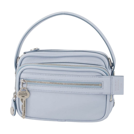Acne Studios Stockholm Shoulder Bag — Blue Calfskin
