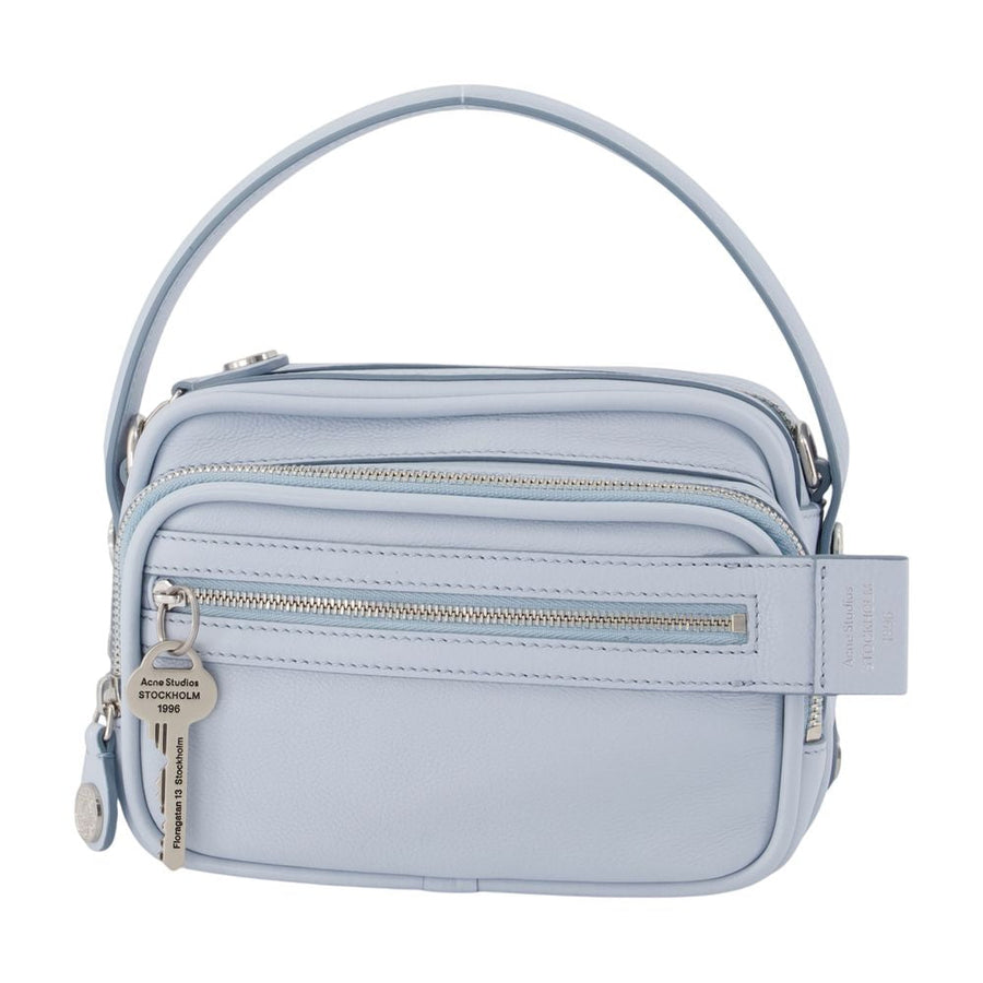 Acne Studios Stockholm Shoulder Bag — Blue Calfskin