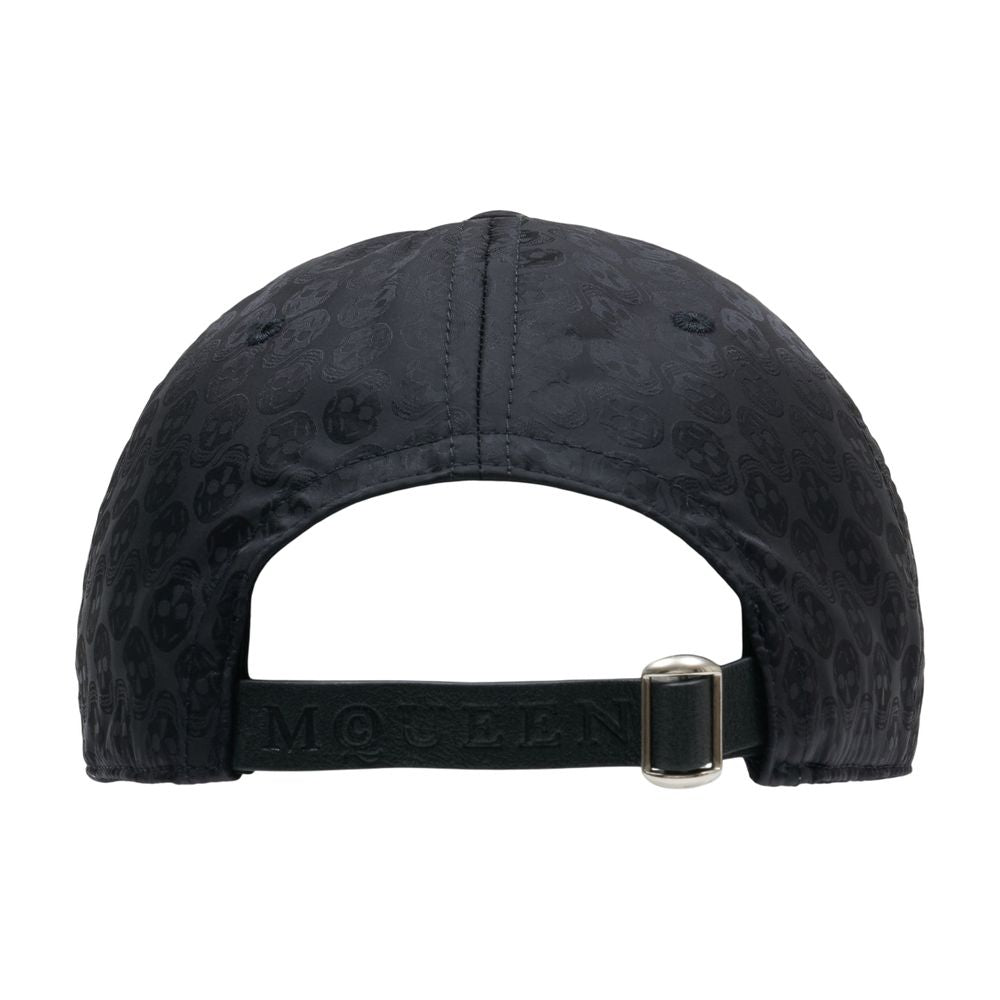 Alexander Mcqueen 8386324419q1000 Baseball Cap — Black Synthetic Caps