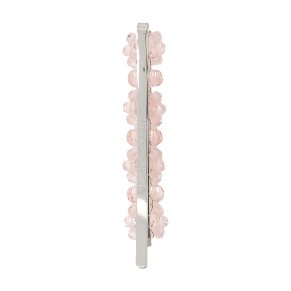 Simone Rocha Synthetic Flower Hair Clip — Pink Pins Claws & Clips