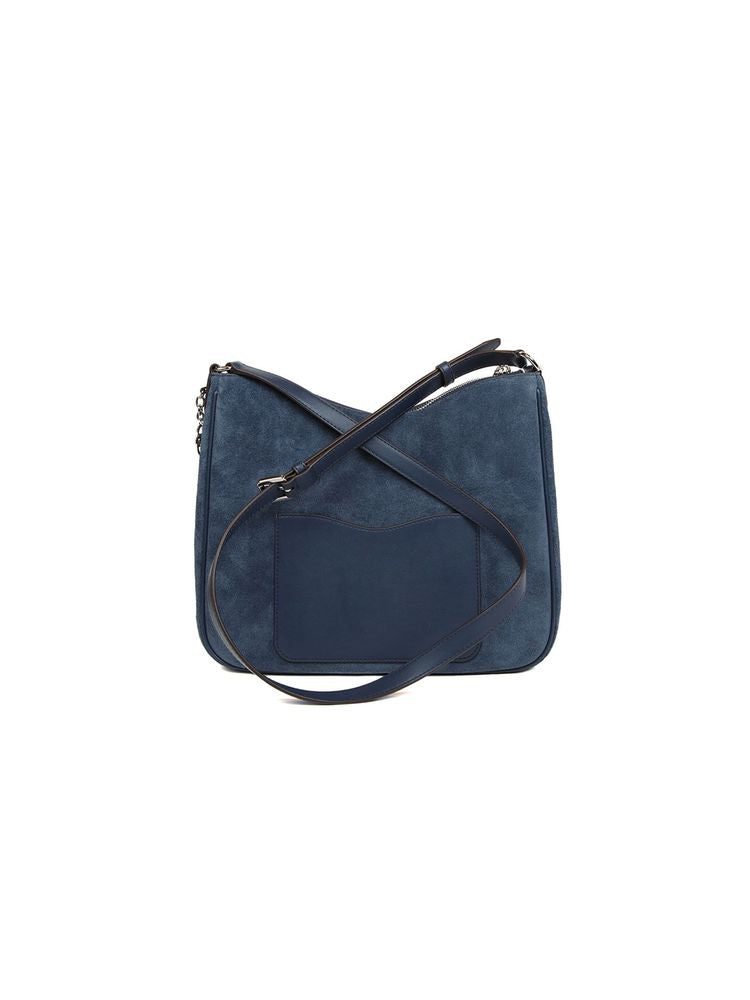 Michael Kors Nayla Crossbody Bag — Navy Leather