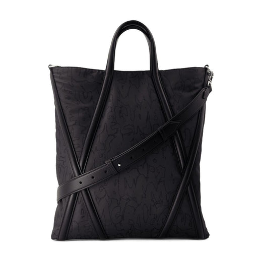 Alexander Mcqueen Tote Bag — Black Nylon
