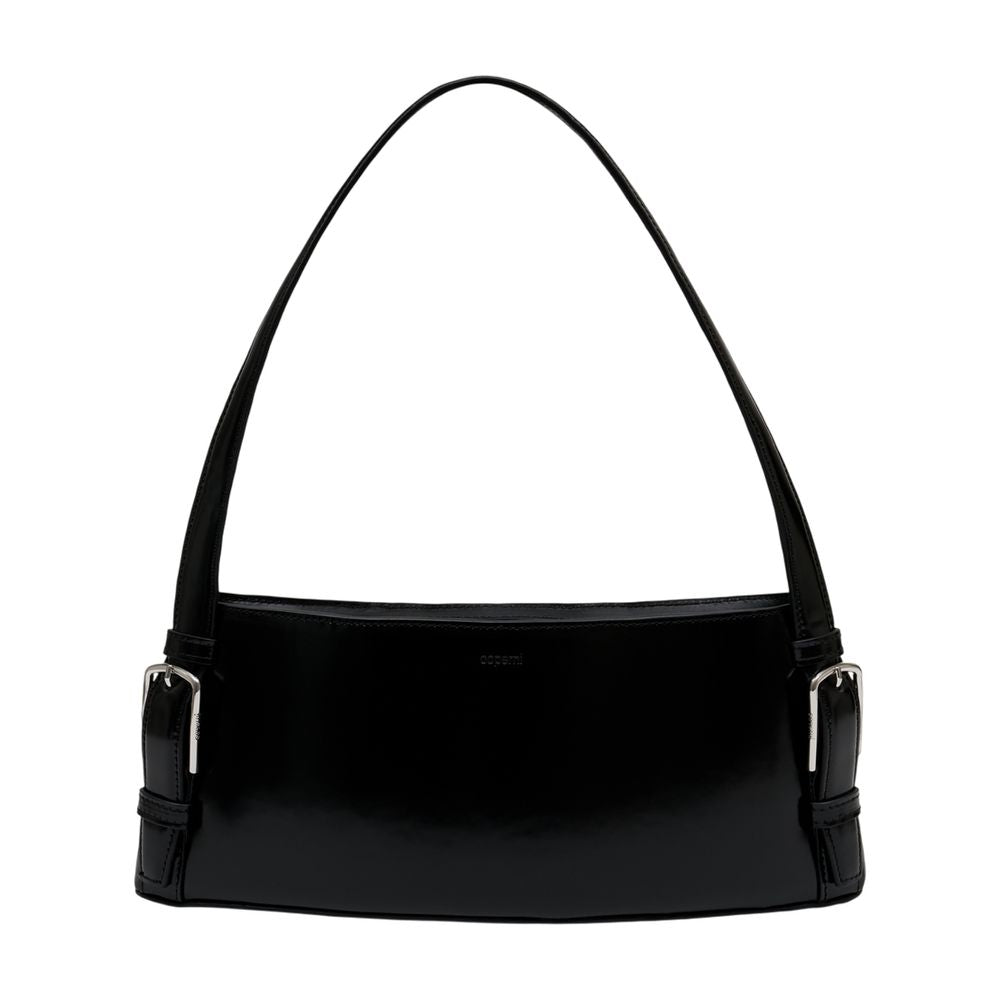 Coperni Ergonomic Calfskin Shoulder Bag — Black