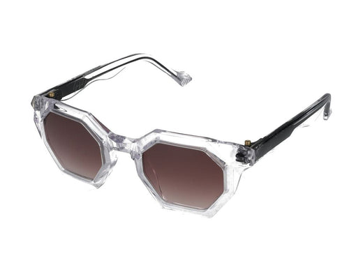 Yohji Yamamoto Slook013 Sunglasses — Clear Acetato