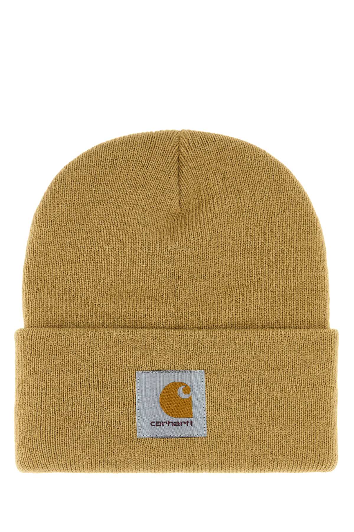 Carhartt Wip Shortwatch Beanie — Beige Exterior: Acrylic Beanies