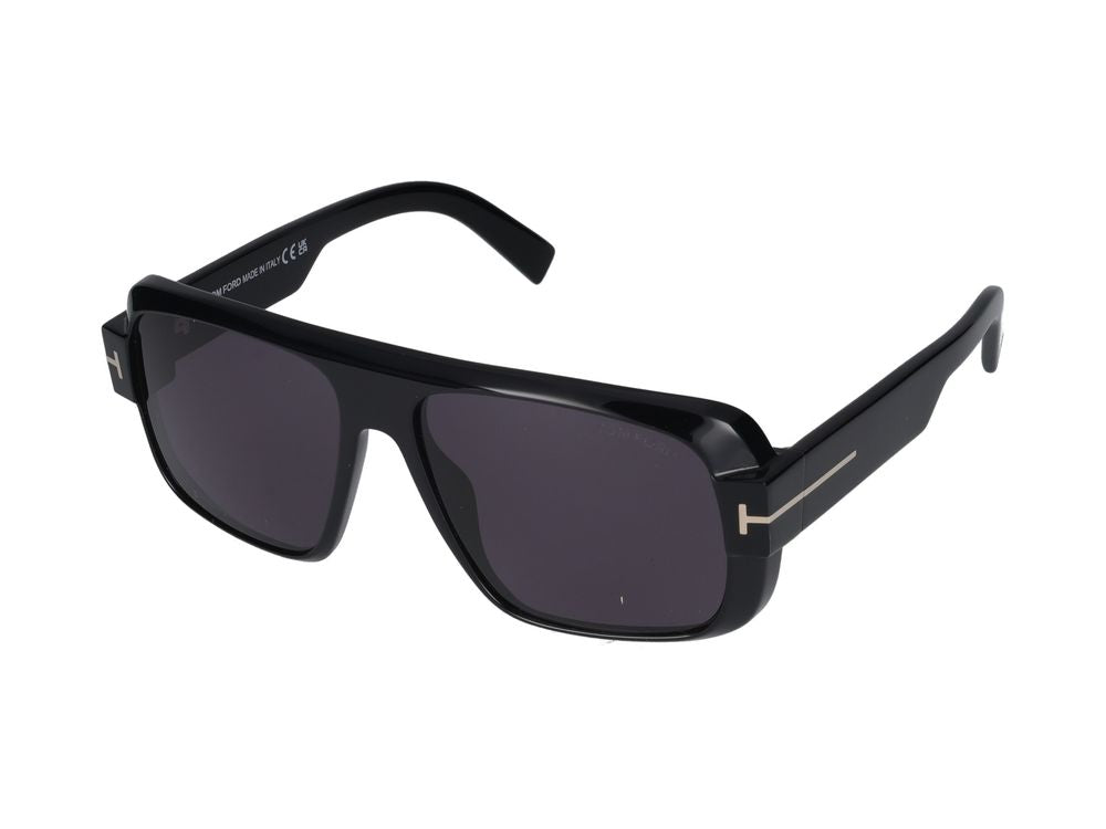 Tom Ford Ft1101 Injected Plastic Sunglasses — Black