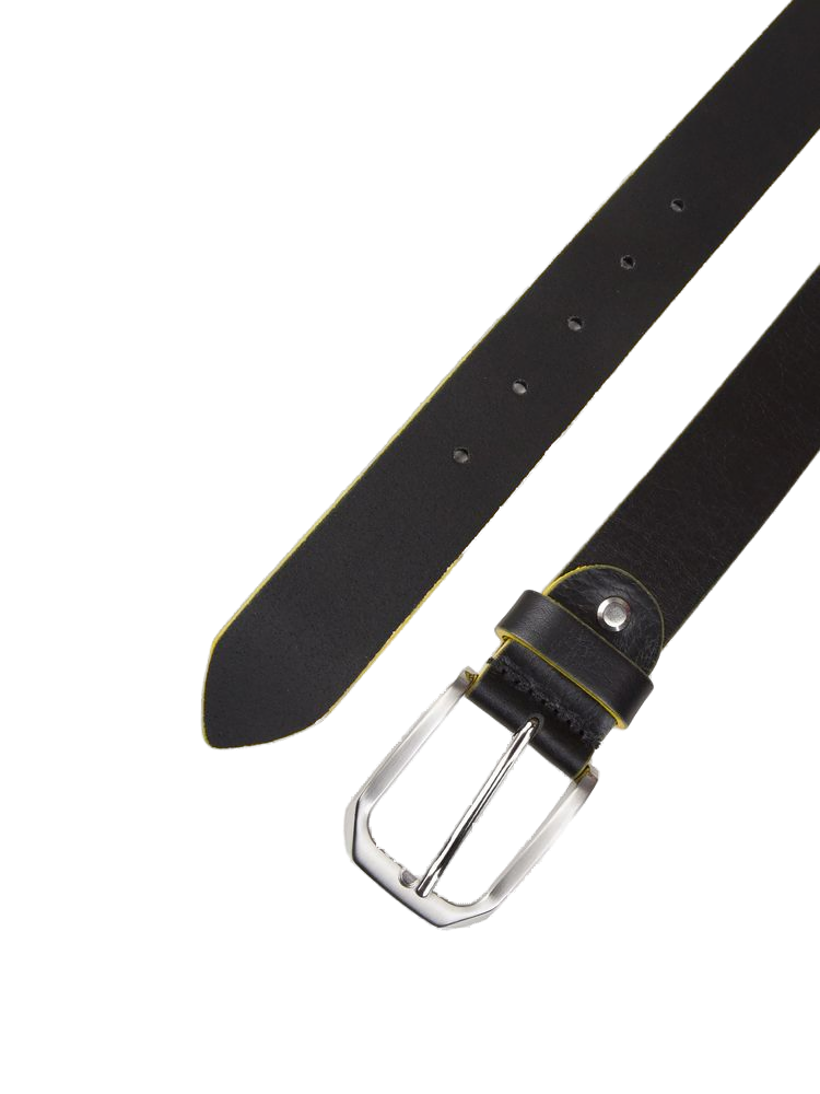 Momo Design Genuine Leather Belt — Black