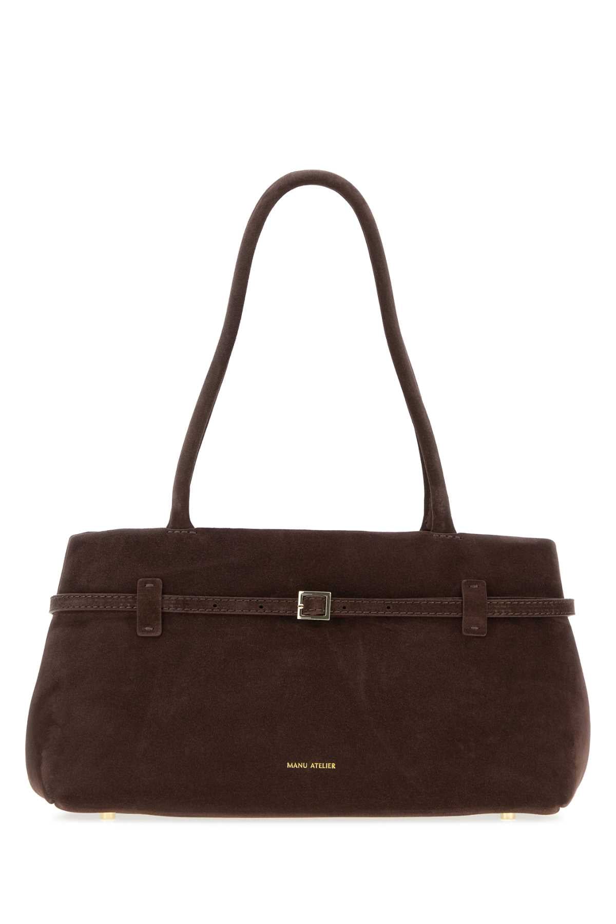 Manu Atelier Le Cambon East West Shoulder Bag — Brown