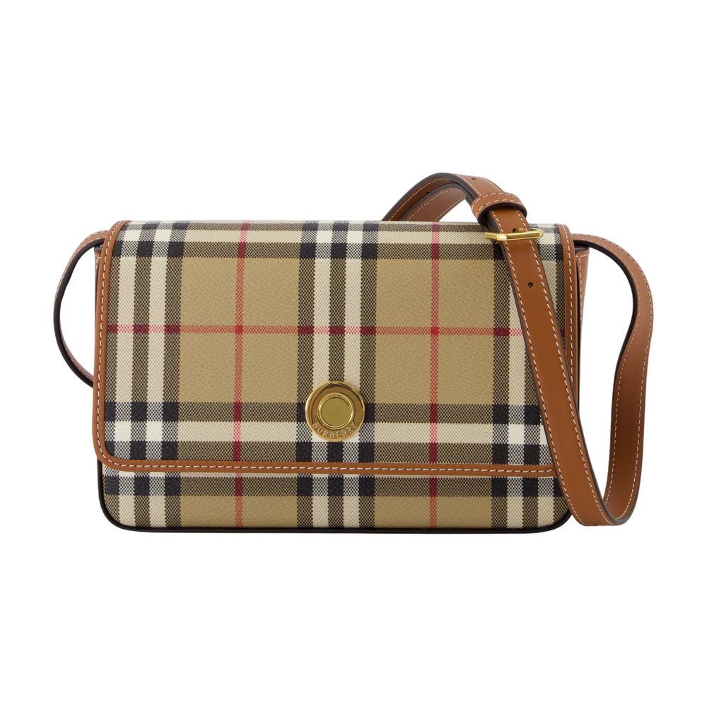 Burberry Shoulder Bag — Beige Synthetic