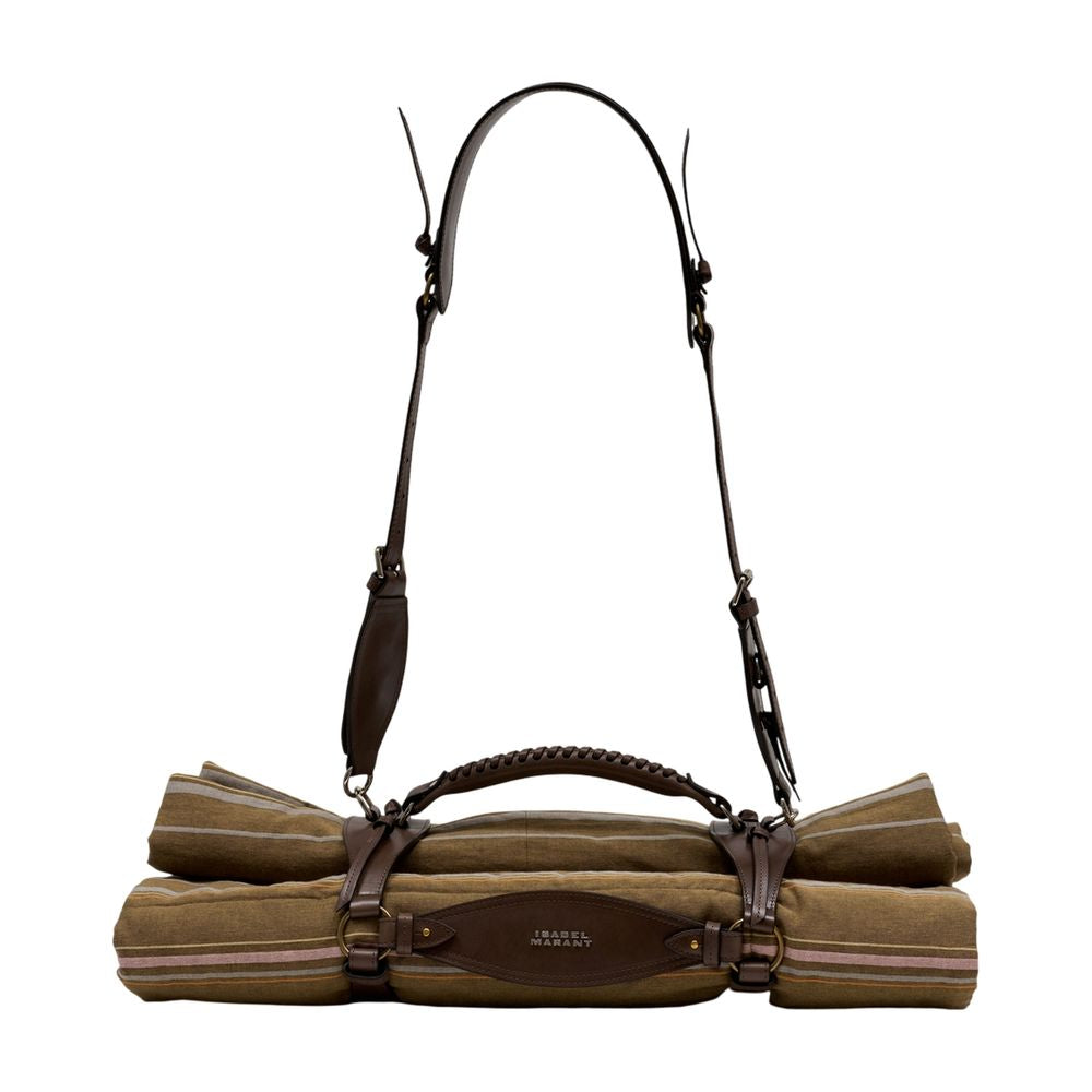 Isabel Marant Harness Shoulder Bag — Brown Cowhide