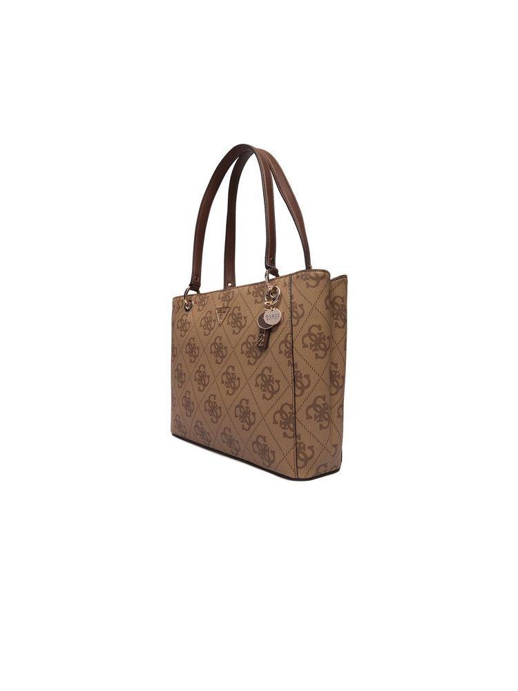 Guess Tote Bag — Brown Polyurethane