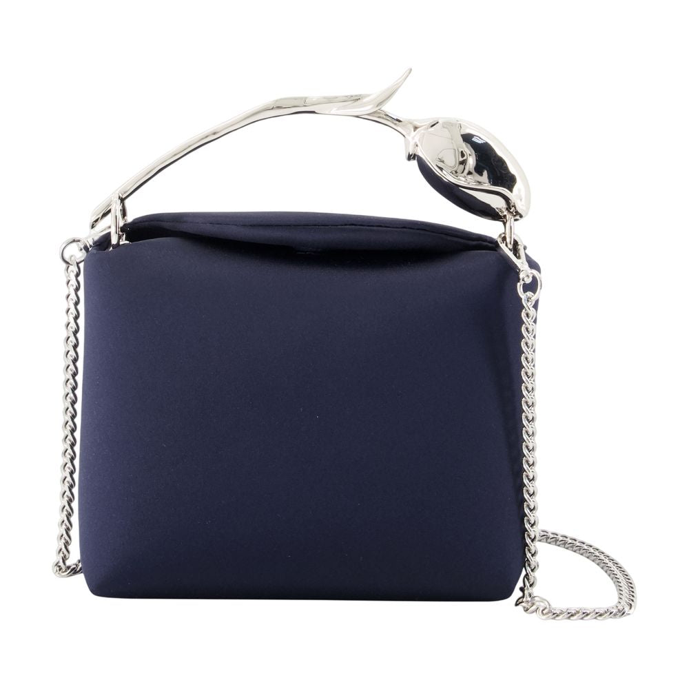 Erdem Mini Bag — Navy Cotton