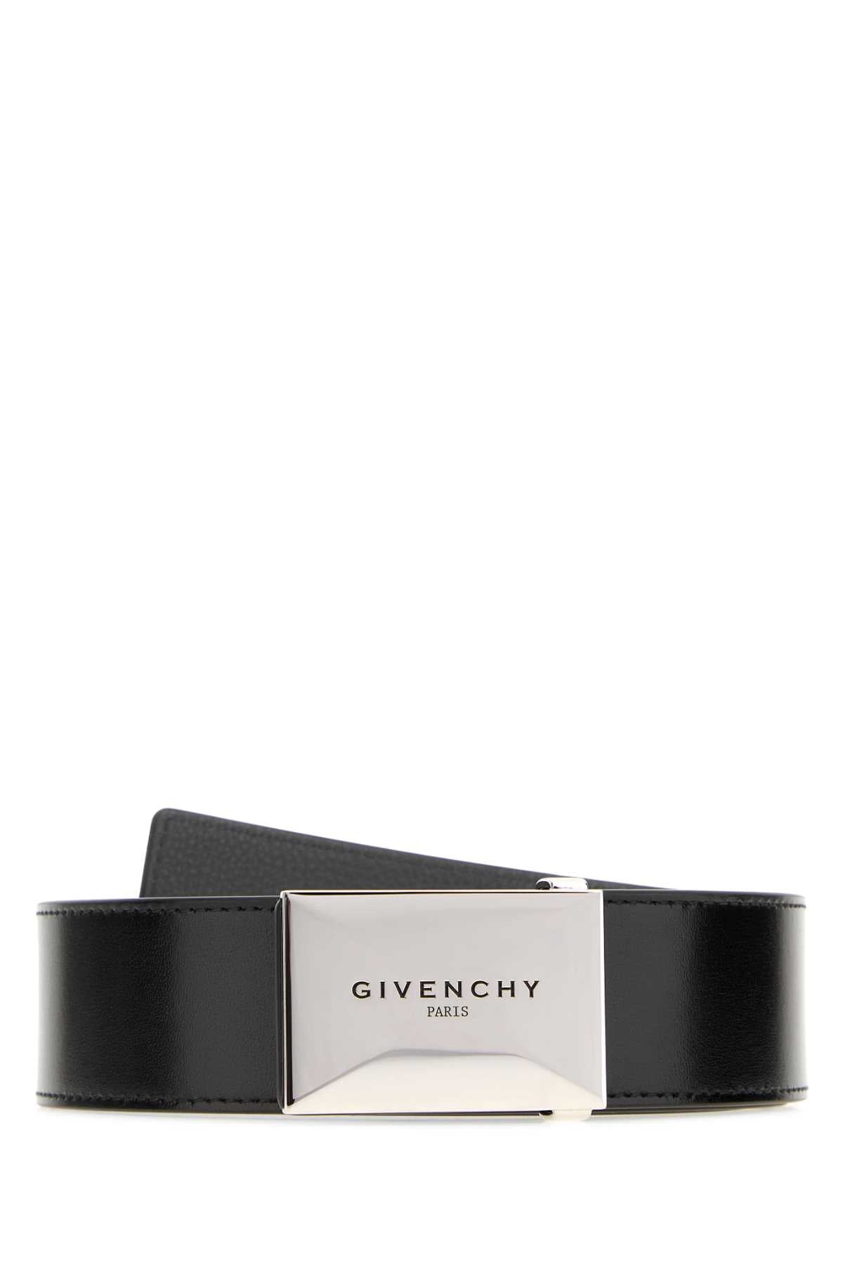 Givenchy Plaque Belt — Black