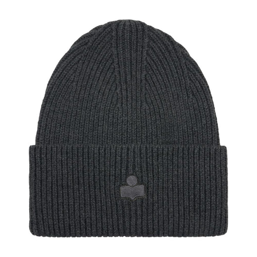 Isabel Marant Be037mfb-D1d02a-02an Beanie — Gray Cotton Beanies
