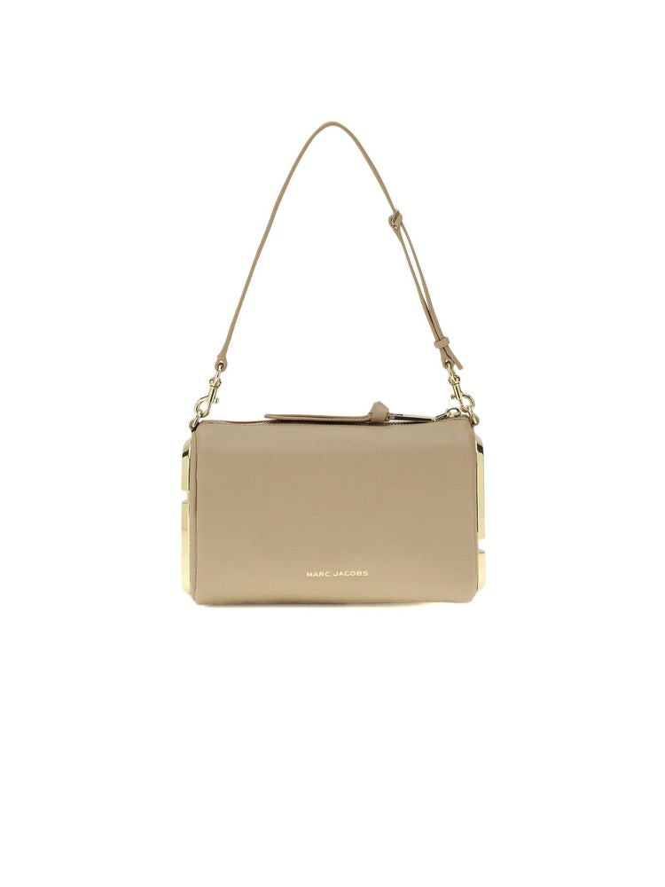 Marc Jacobs Calf Skin Shoulder Bag — Beige