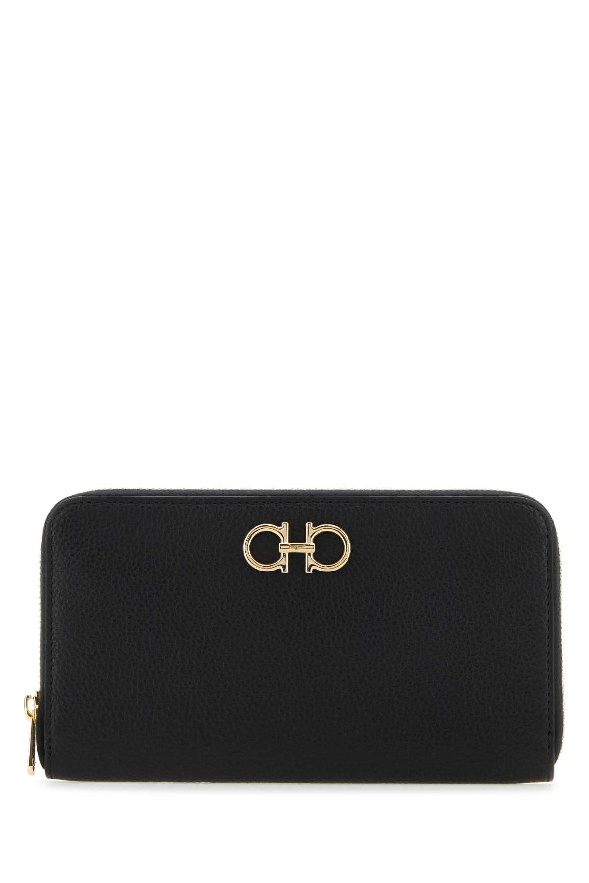 Ferragamo Wallet — Black