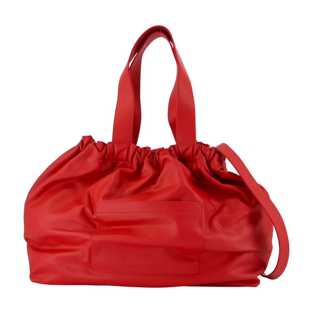 Samsøe Saemmi L Crossbody Bag — Red Leather