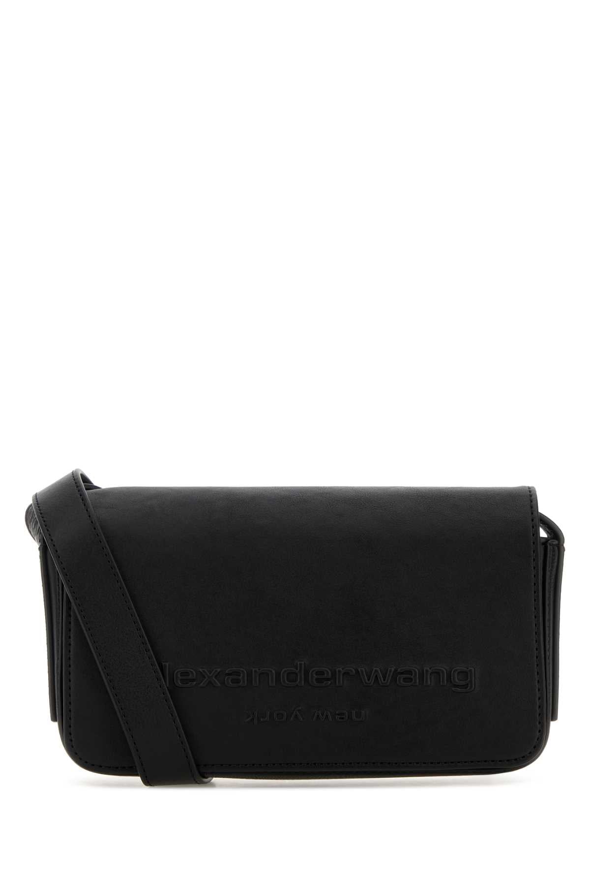 Alexander Wang Flap Crossbody Bag — Black