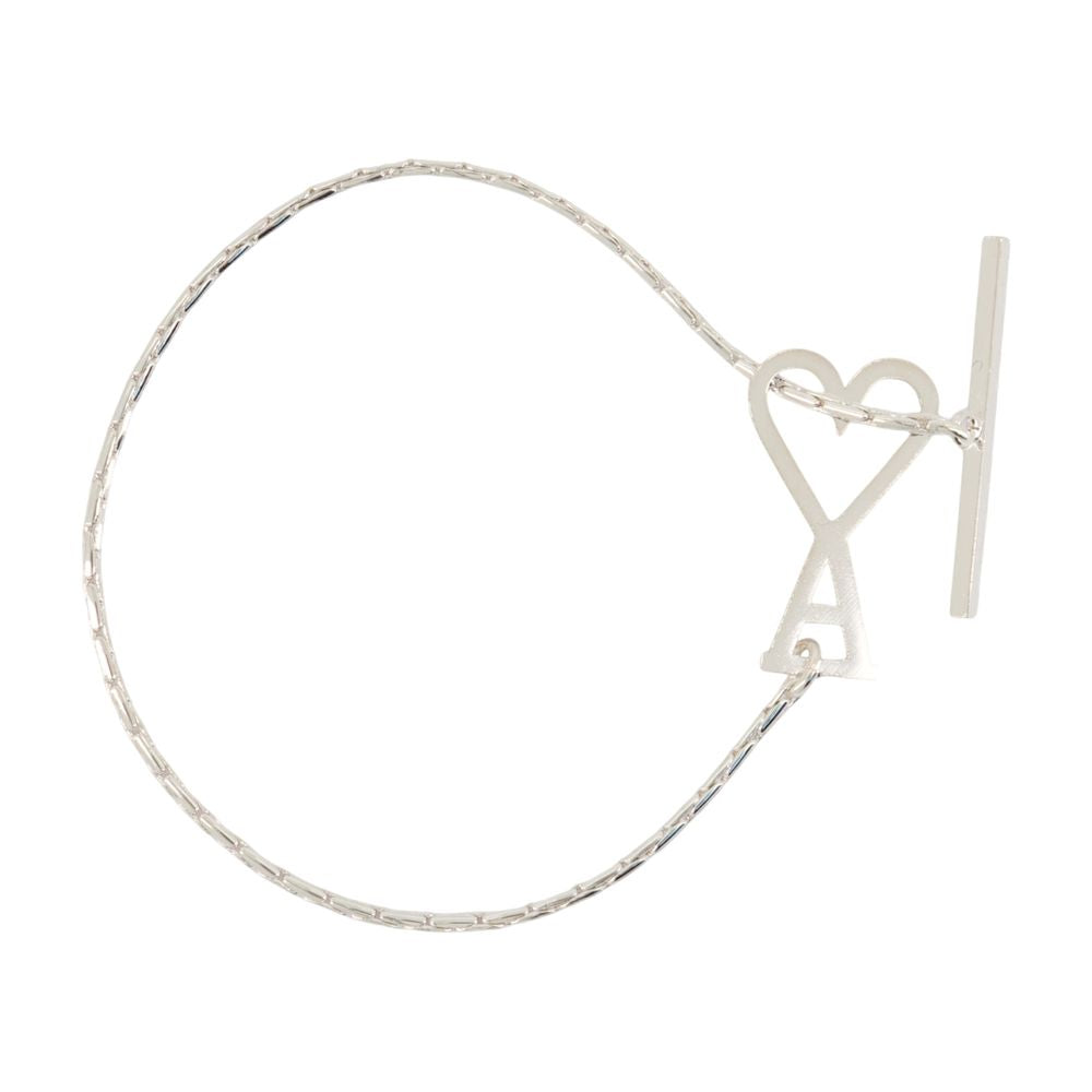 Ami Paris Bracelet — Silver Metal Bracelets