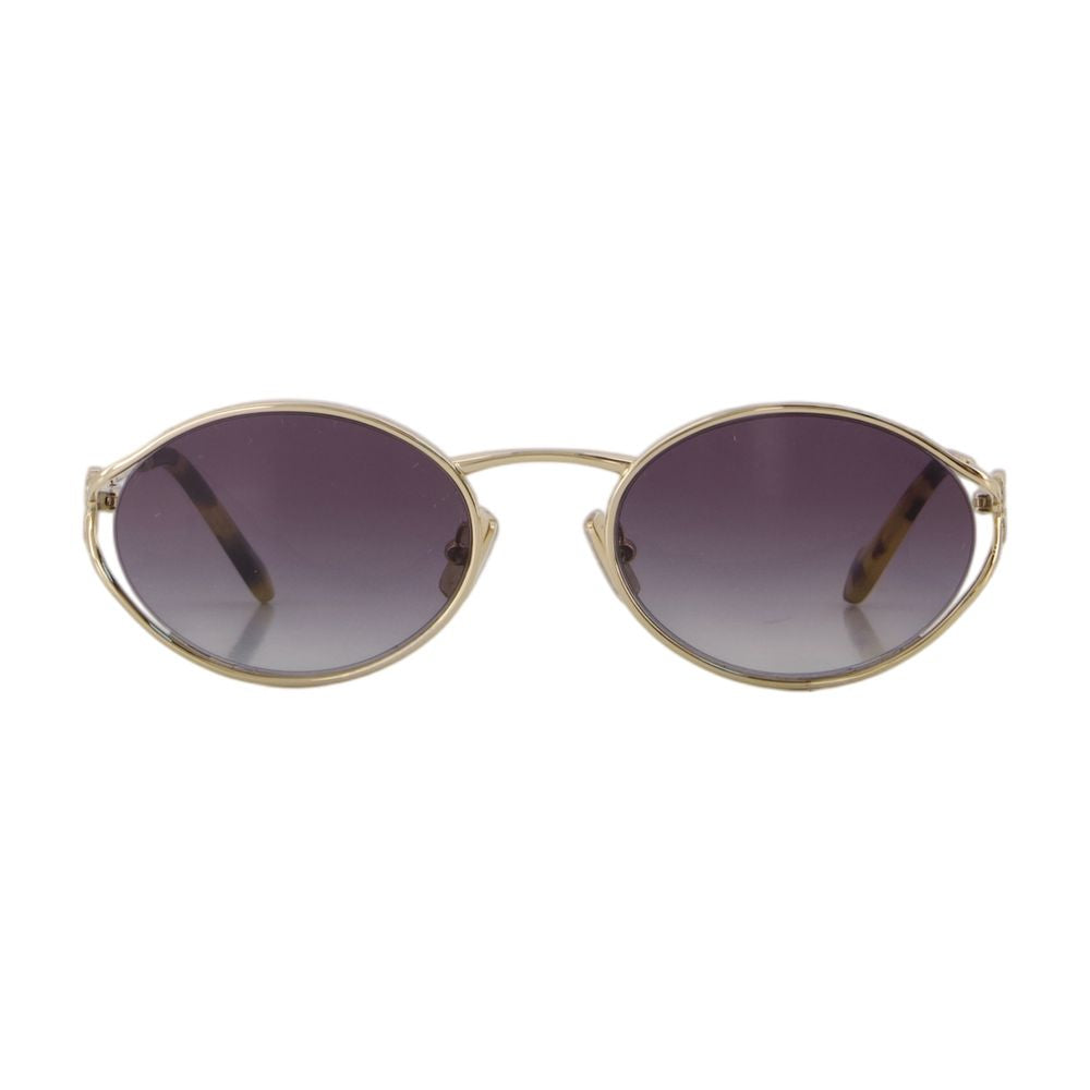 Miu Miu 0mu52ys-Zvn5d154 Oval Acetate Sunglasses — Clear
