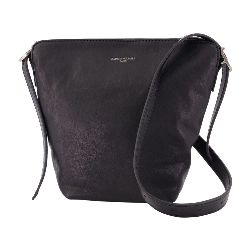 Zadig & Voltaire Crossbody Bag — Black Cowhide