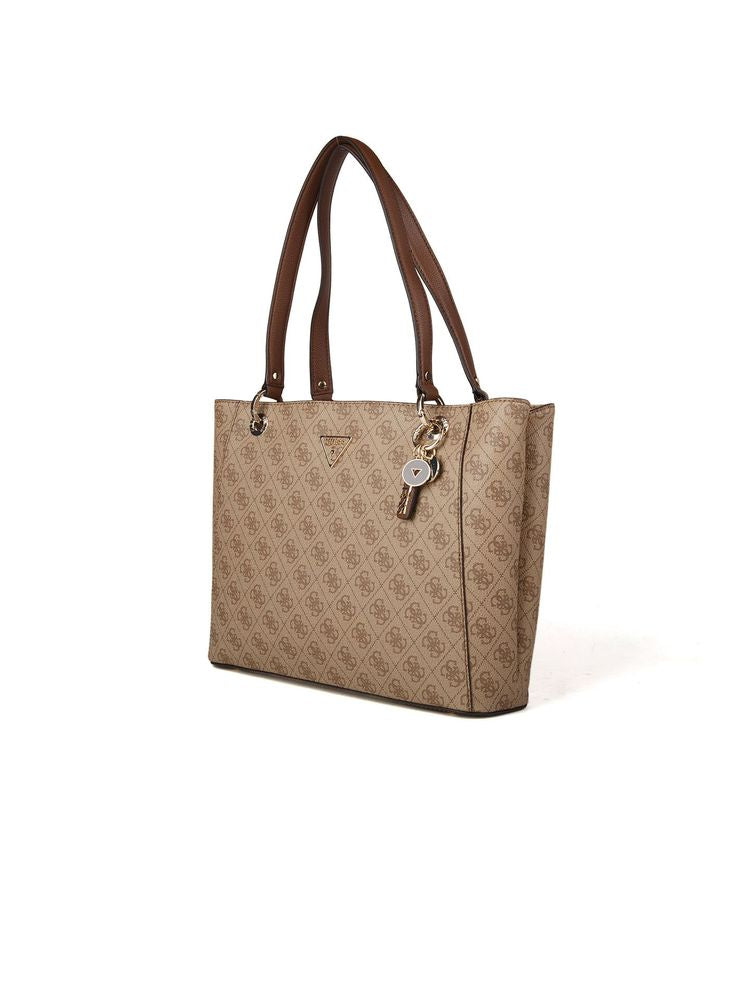 Guess Tote Bag — Beige Polyurethane