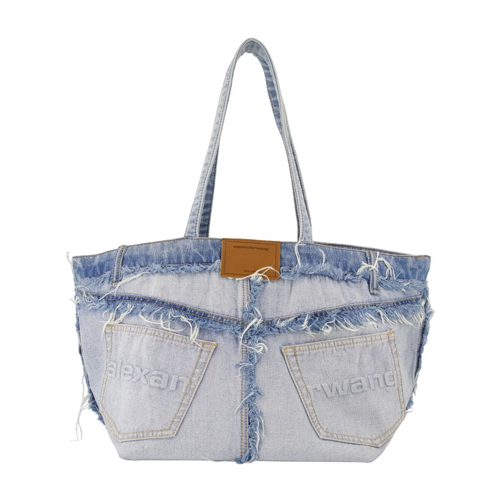 Alexander Wang Tote Bag — Blue Cotton