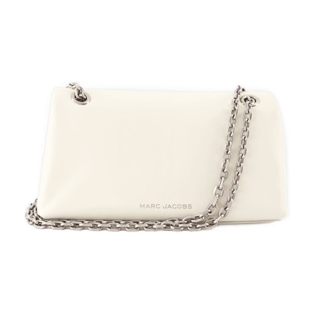 Marc Jacobs Chain Strap Crossbody Bag — White Cowhide