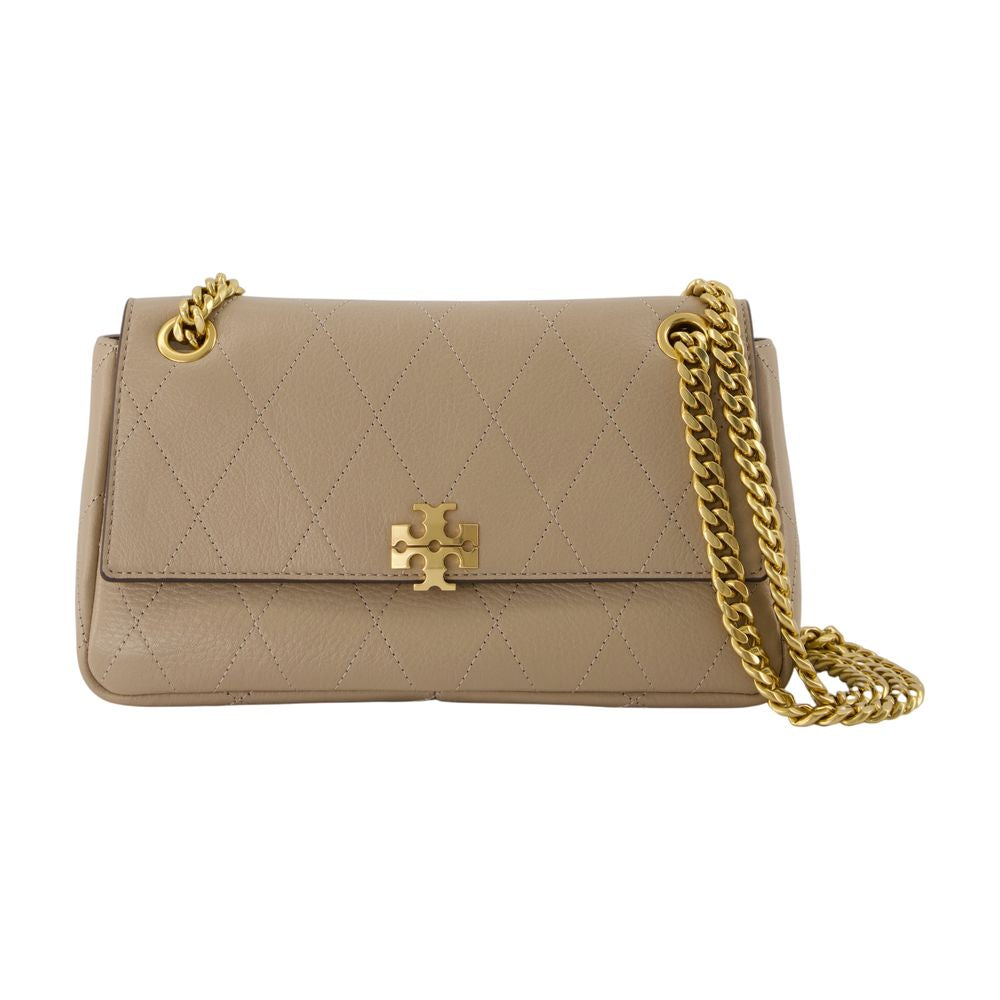 Tory Burch Shoulder Bag — Beige Calfskin