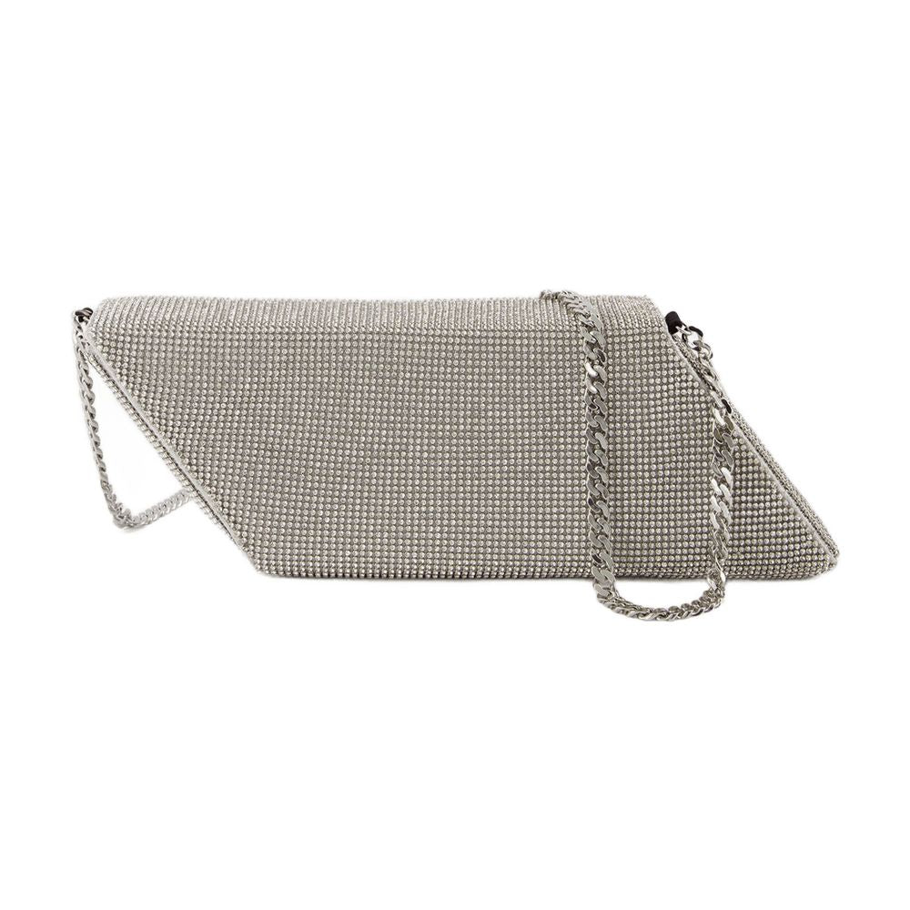 Kara Parallelogram Clutch — Silver Others
