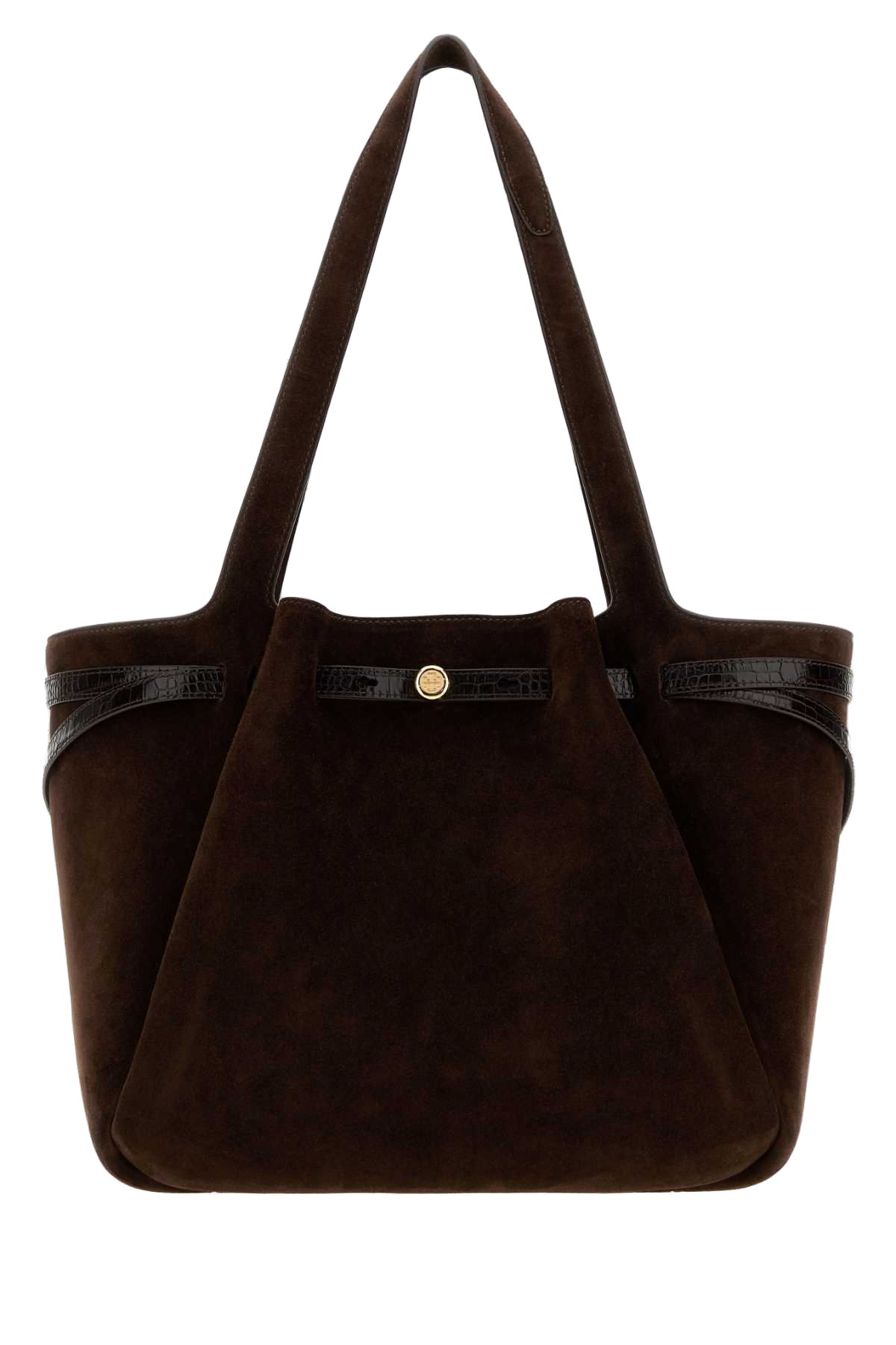 Tory Burch Romy Tote Bag — Brown