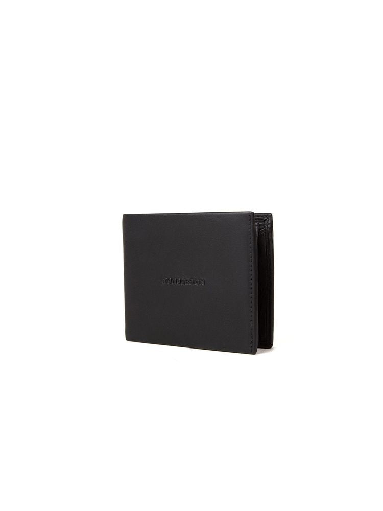 Momo Design Polyurethane Wallet — Black