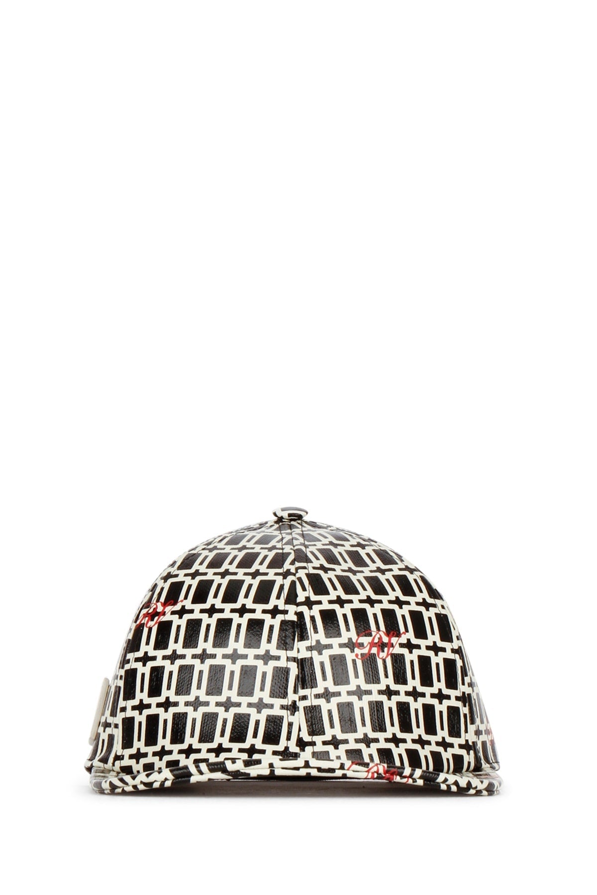 Roger Vivier Rewh0020100dao Geometric Jacquard Bucket Hat — Black Wool Blend