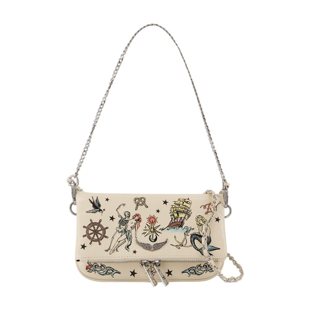 Zadig & Voltaire Crossbody Bag — White Cowhide