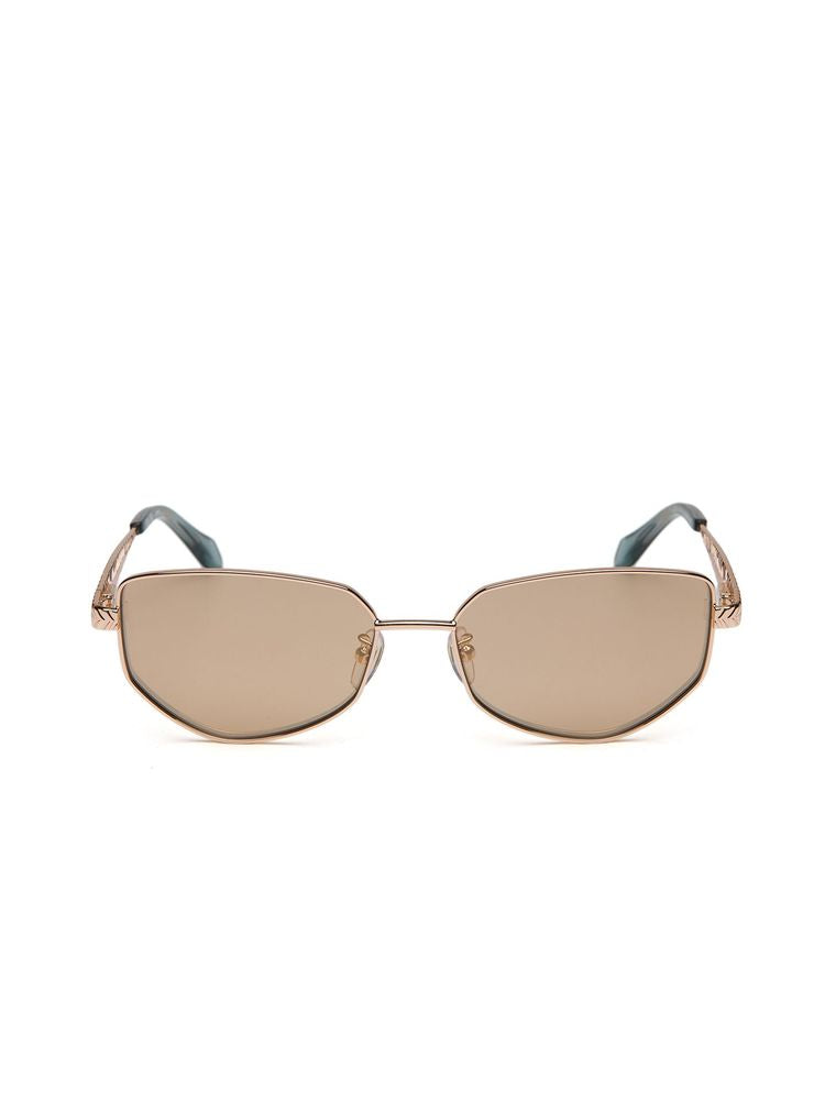 Just Cavalli Sjc200 Stainless Steel Sunglasses — Gold