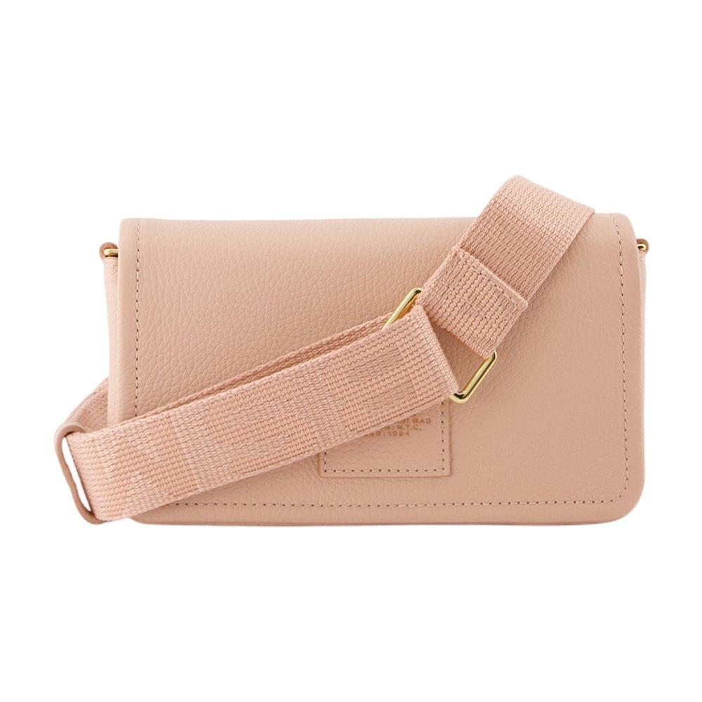Marc Jacobs Cowhide Leather Shoulder Bag — Pink