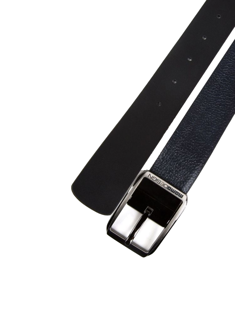 Momo Design Genuine Leather Belt — Black
