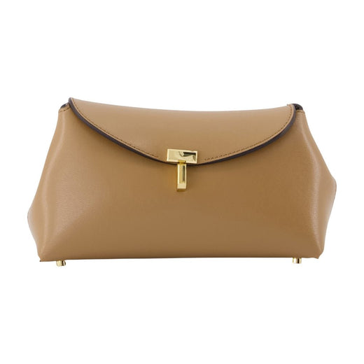 Toteme Clutch — Brown Cowhide