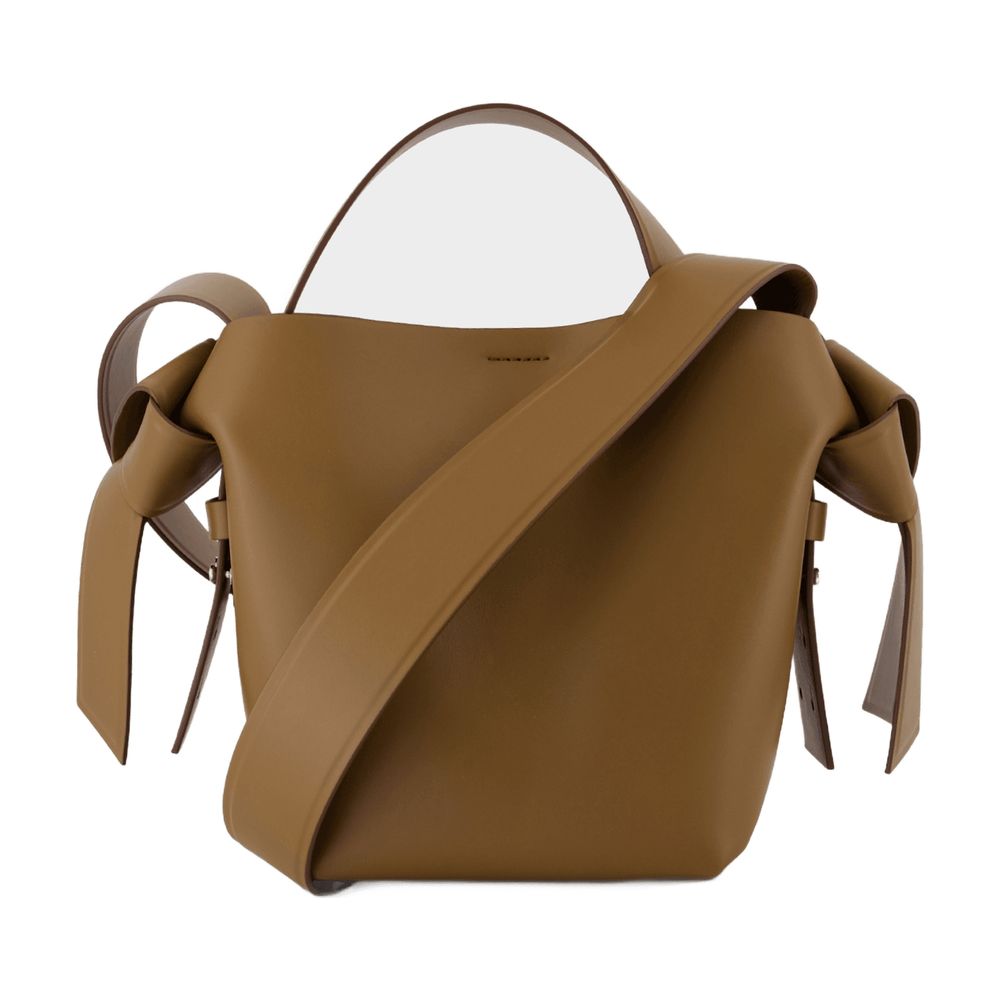 Acne Studios Crossbody Bag — Brown Calfskin