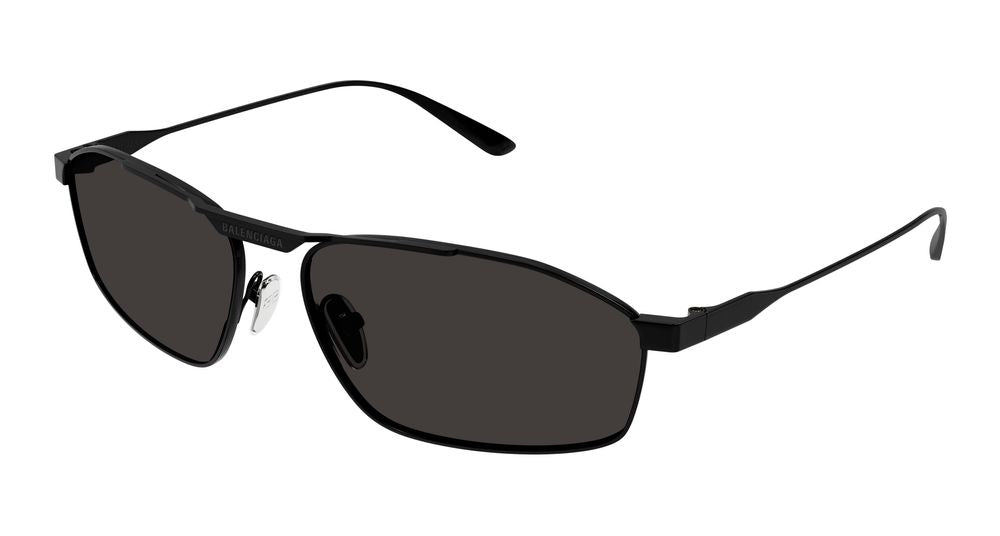 Balenciaga Bb0416s Sunglasses — Black Metal