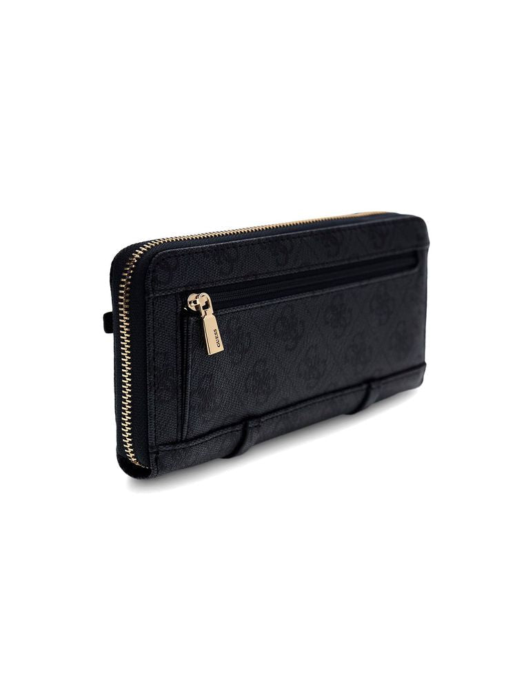 Guess Leona Wallet — Black Polyurethane