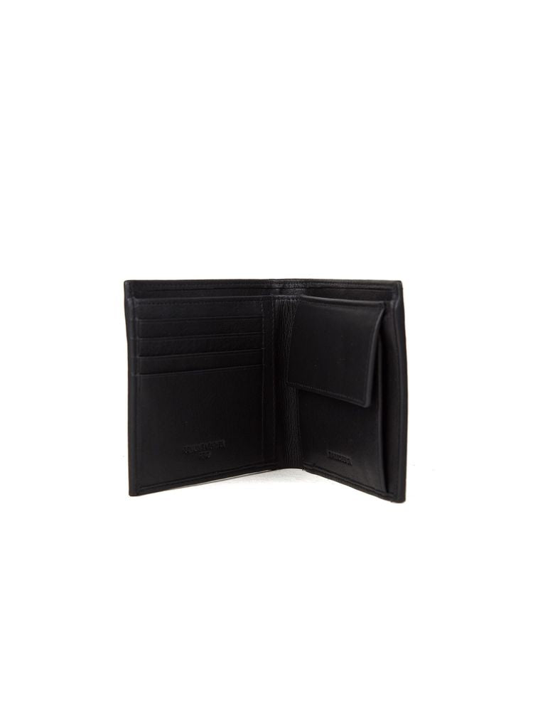 Momo Design Genuine Leather Wallet — Black