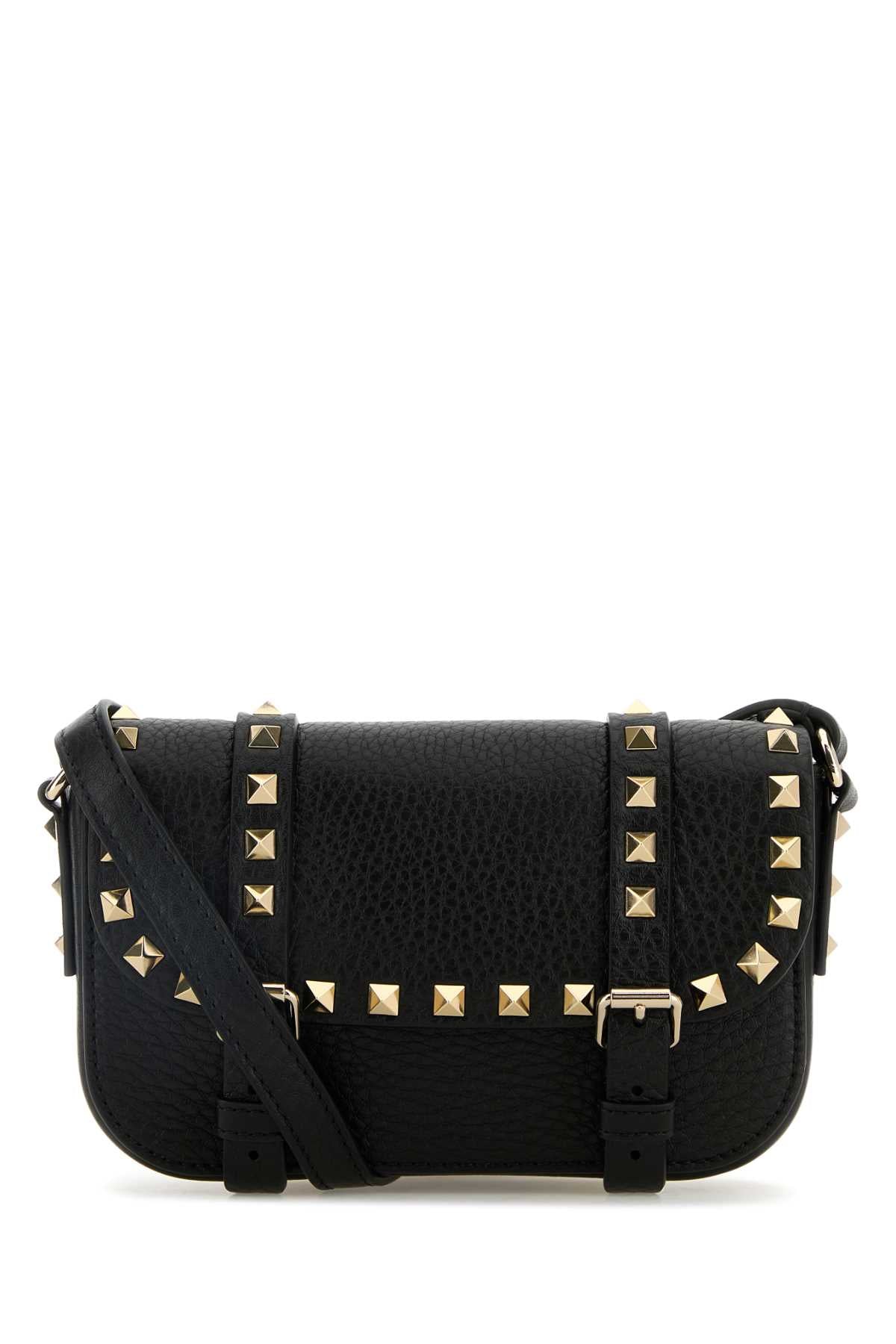 Valentino Garavani Case Crossbody Bag — Black