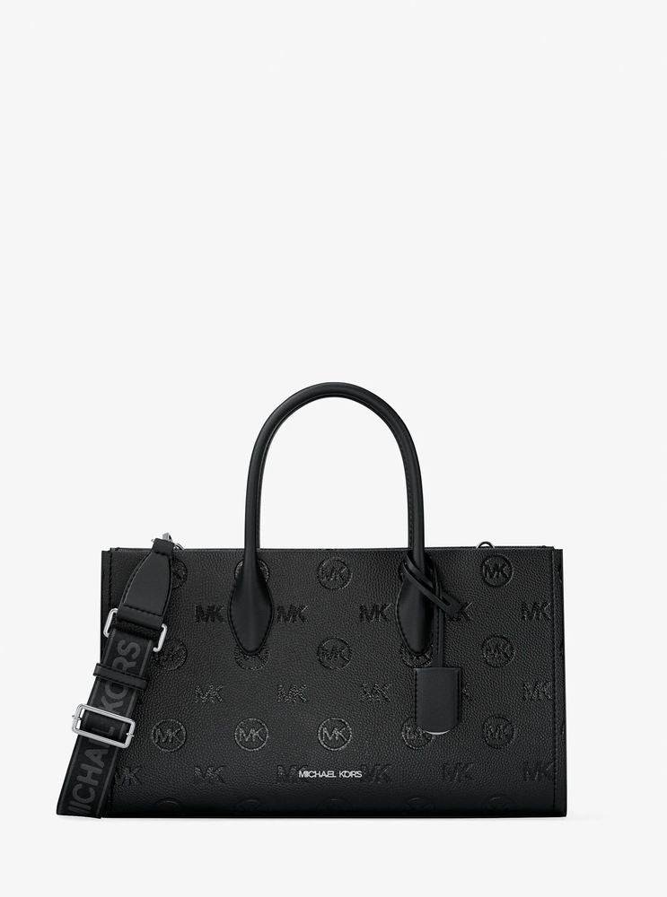 Michael Kors Shoulder Bag — Black Polyurethane