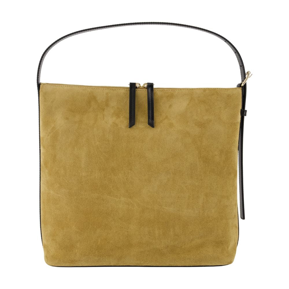 A.p.c. Vera Shoulder Bag — Beige Calfskin